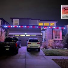 Simple Candy Cane Gutterline, Arvada, CO